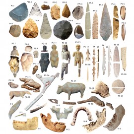 Paleolithic digging kit